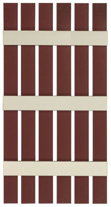 24" Open-Weave Board-n-Batten